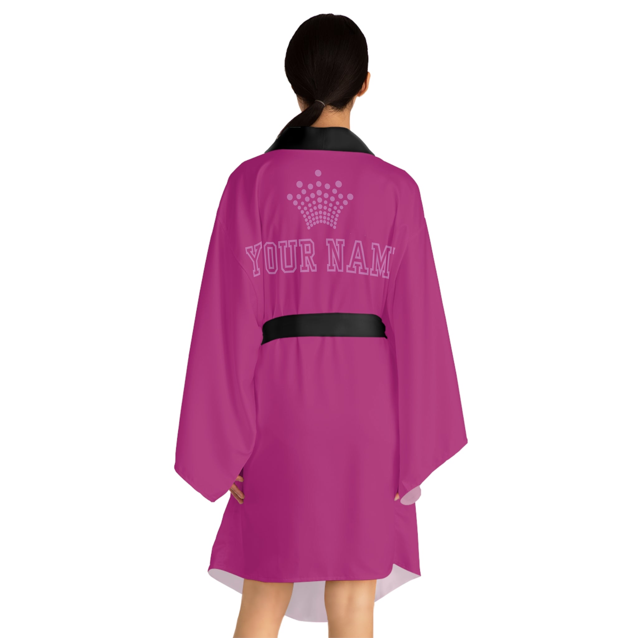VKM Custom Crown Satin Robe