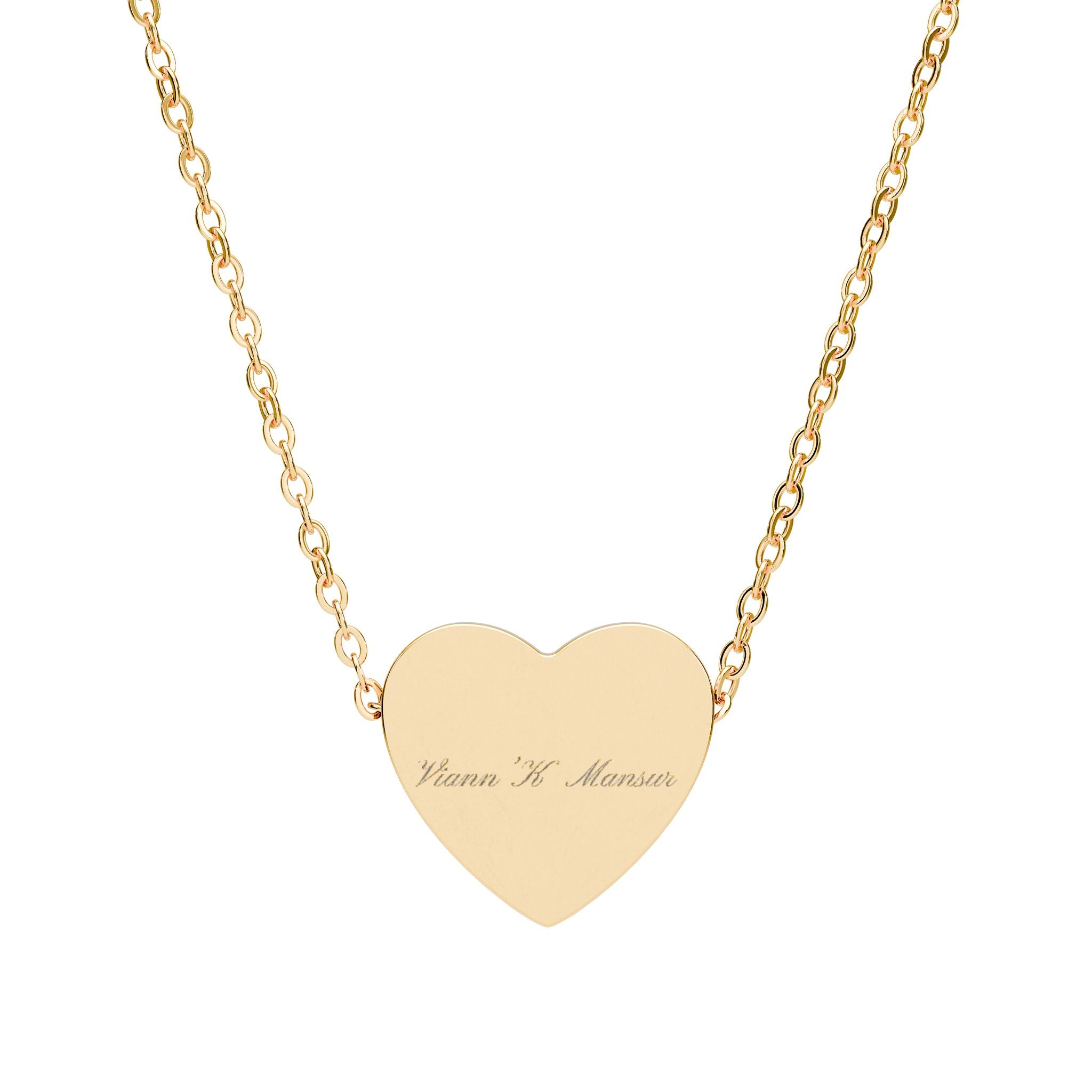 Viann’K Mansur Heart Necklace