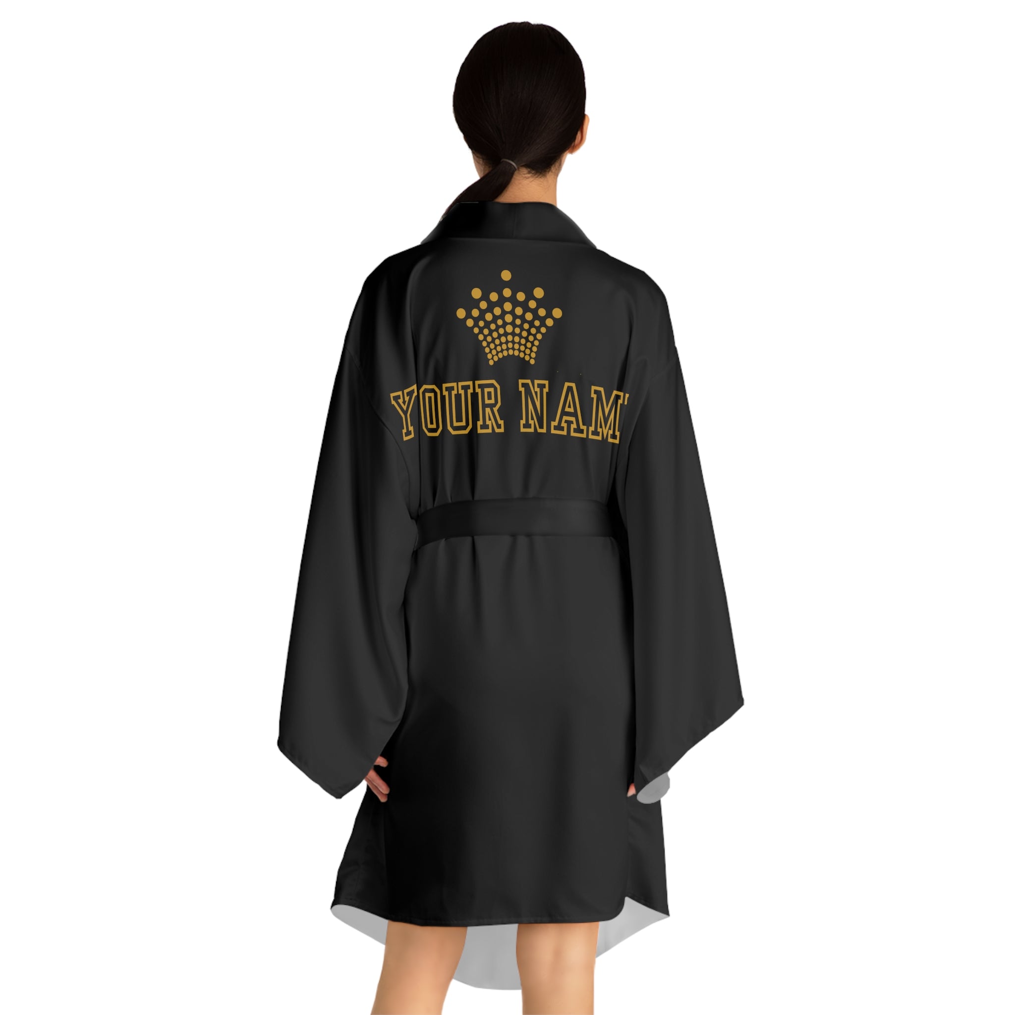 VKM Custom Crown Satin Robe
