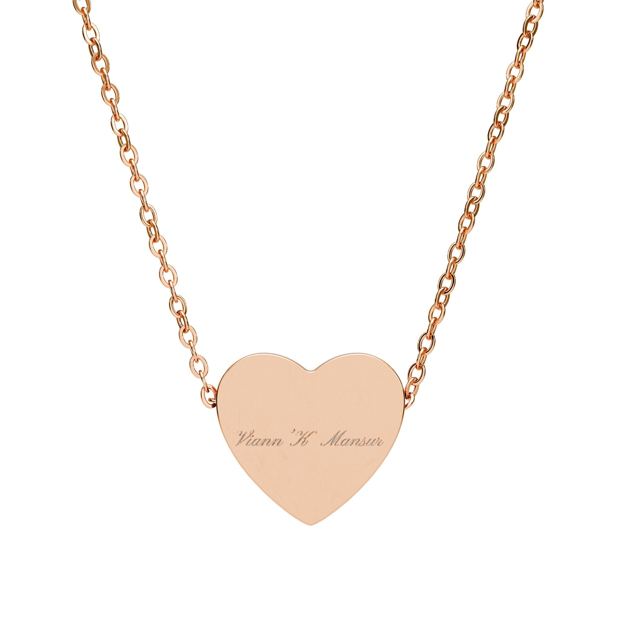 Viann’K Mansur Heart Necklace