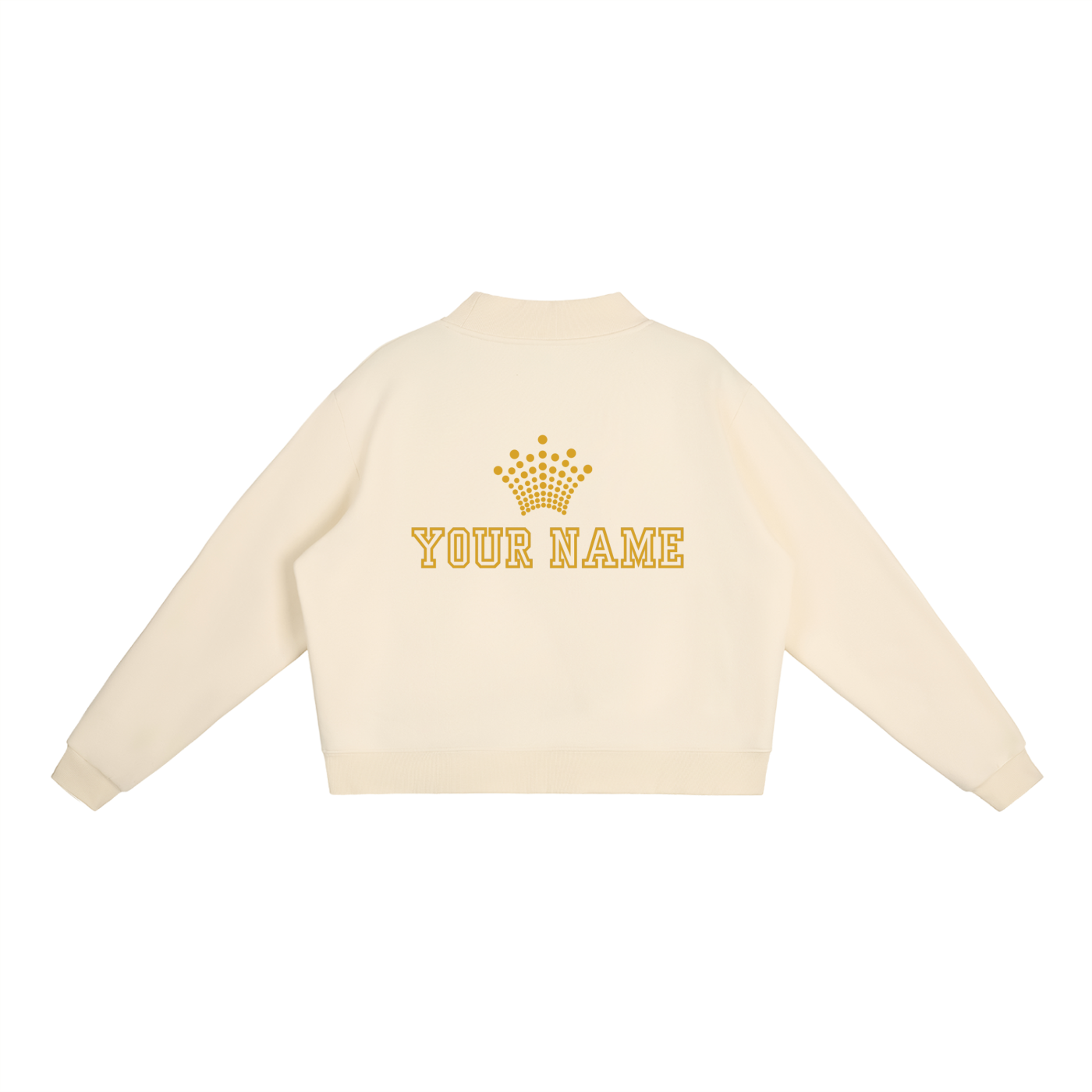 VKM by YOU Mock-Neck Crew