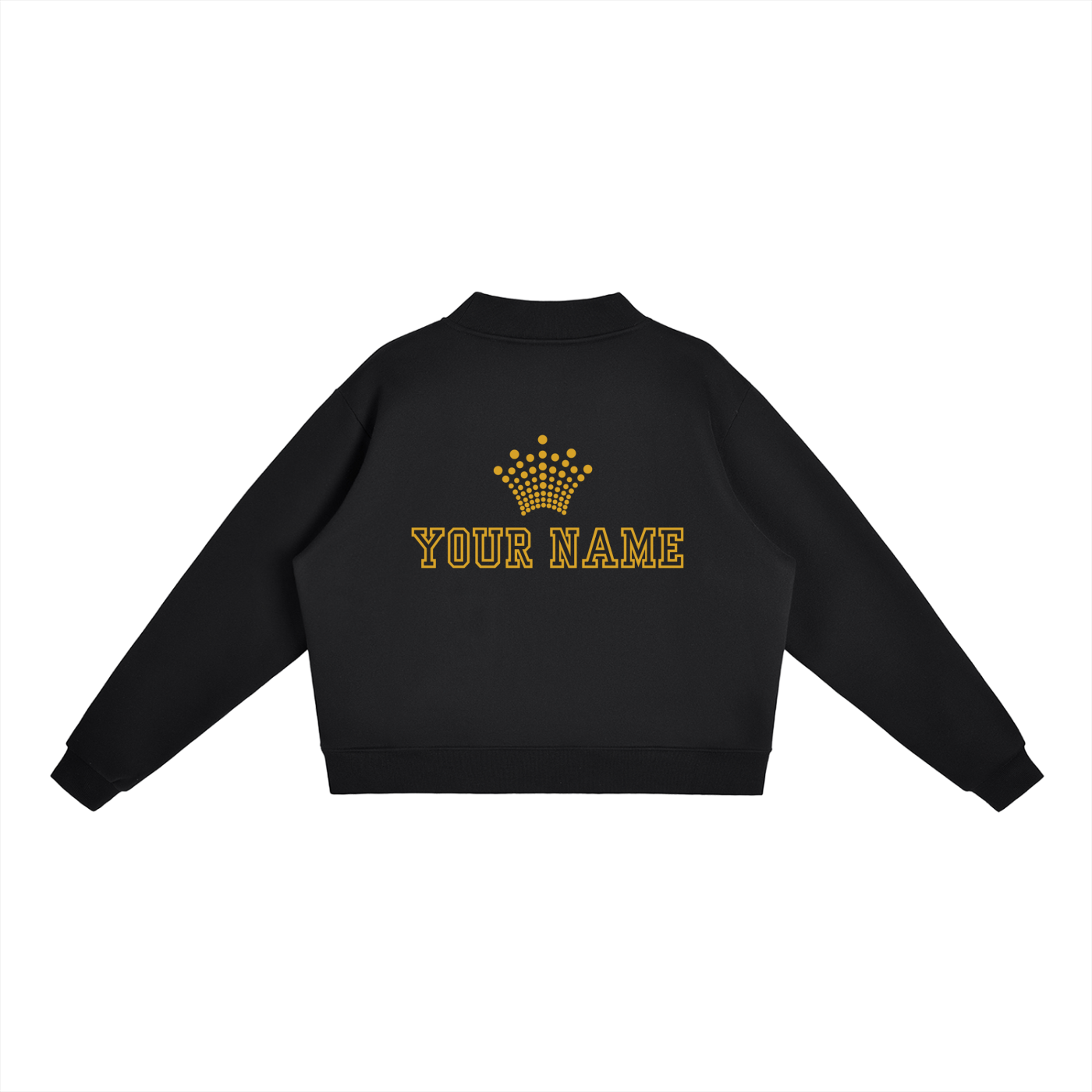 VKM by YOU Mock-Neck Crew