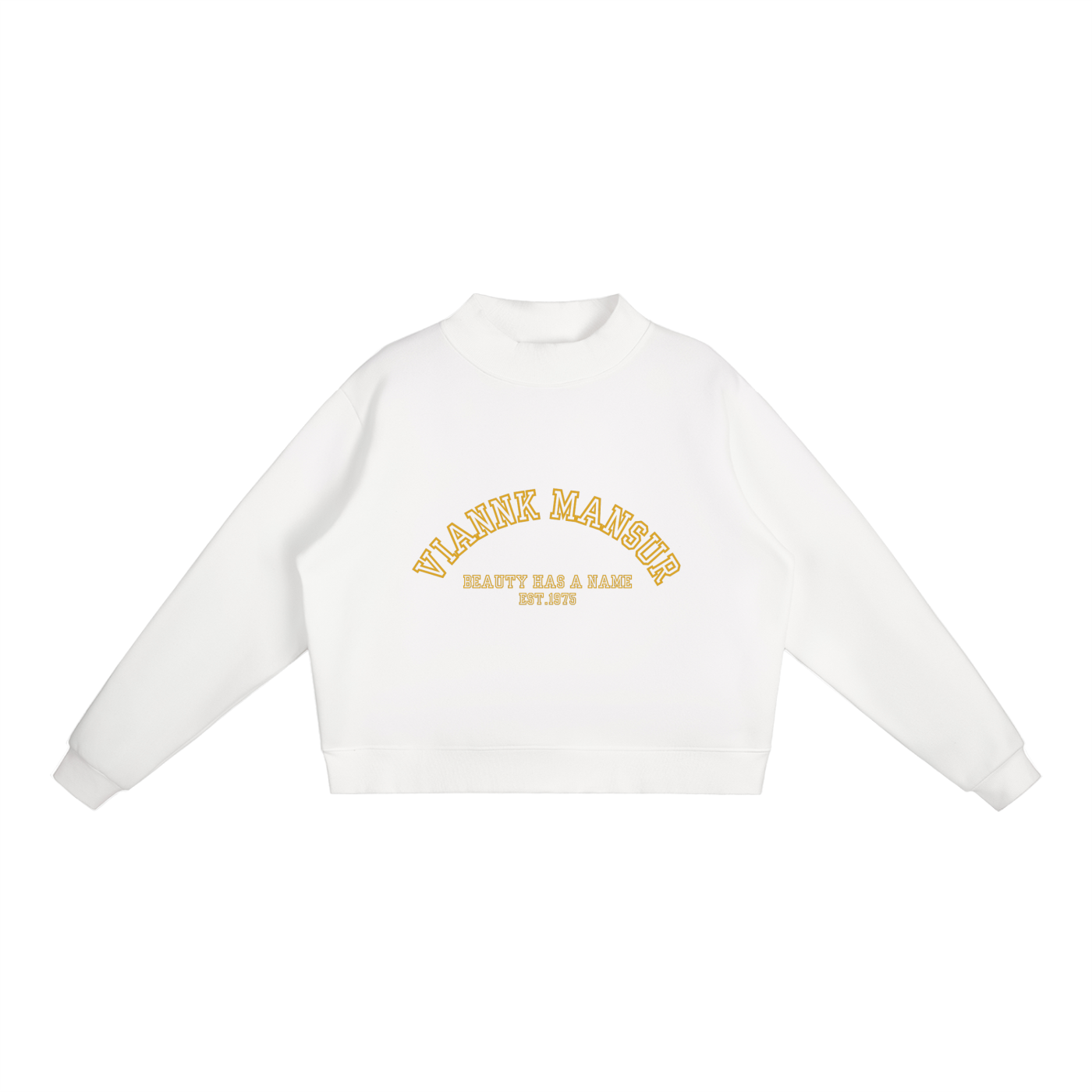 VKM by YOU Mock-Neck Crew