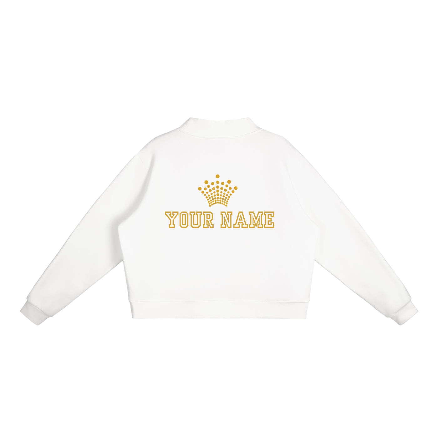 VKM by YOU Mock-Neck Crew