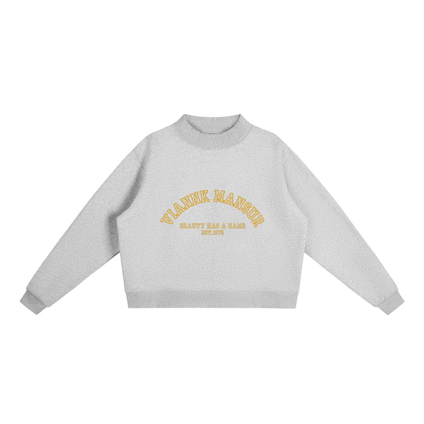 VKM by YOU Mock-Neck Crew
