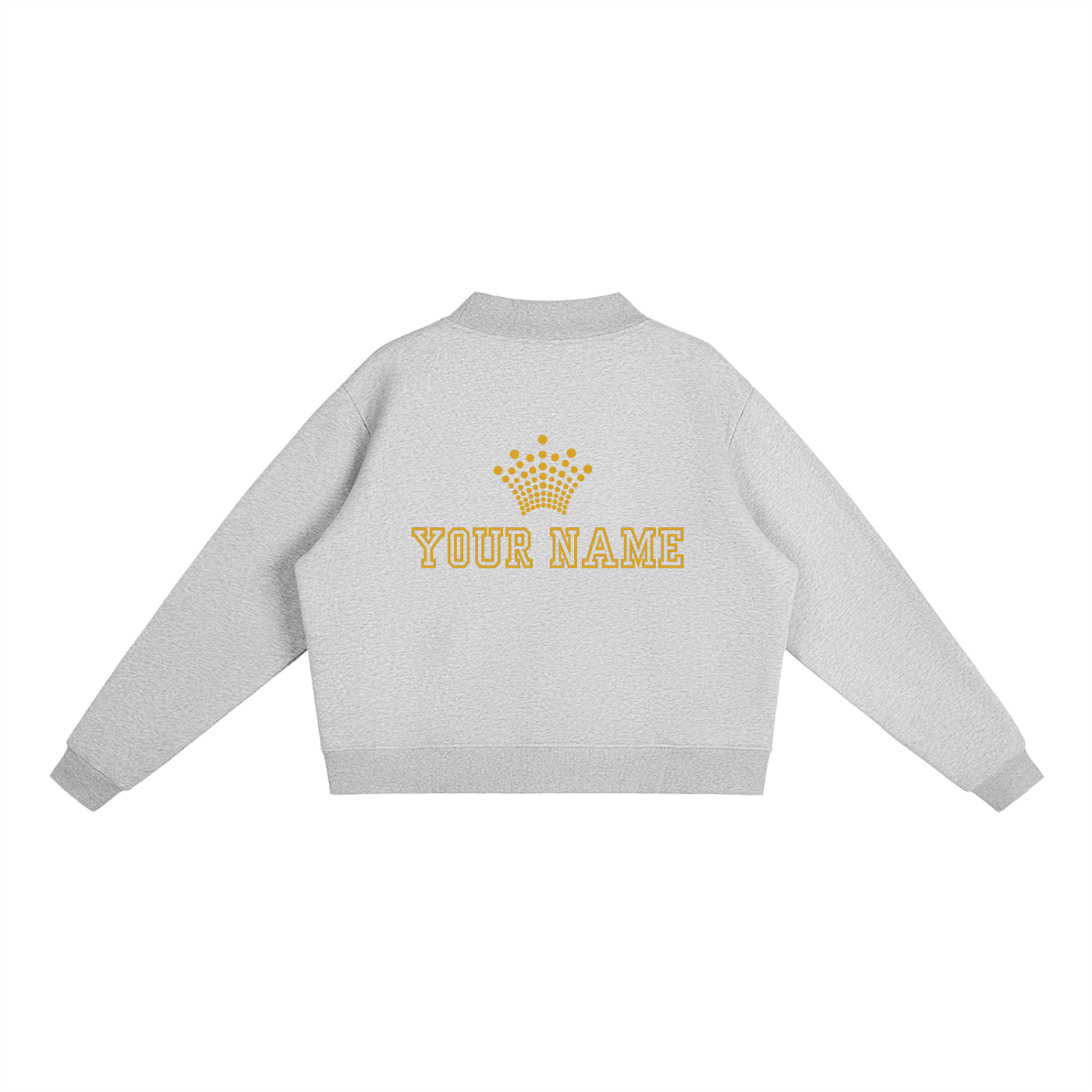 VKM by YOU Mock-Neck Crew