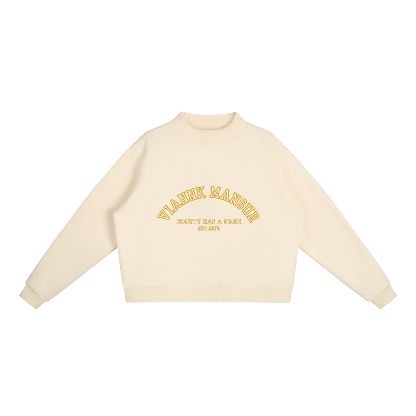 VKM by YOU Mock-Neck Crew