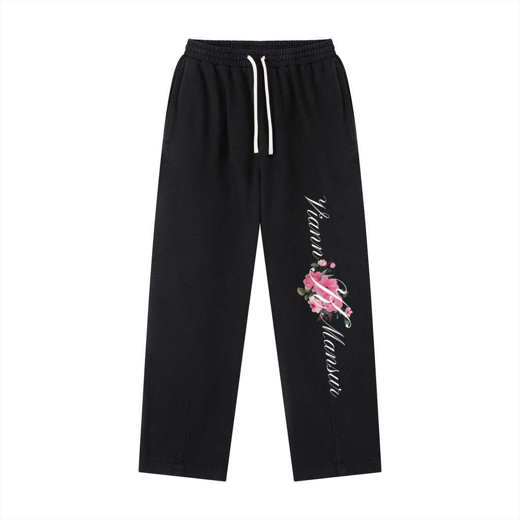 Viann’K Mansur Signature Rose Sweatpants